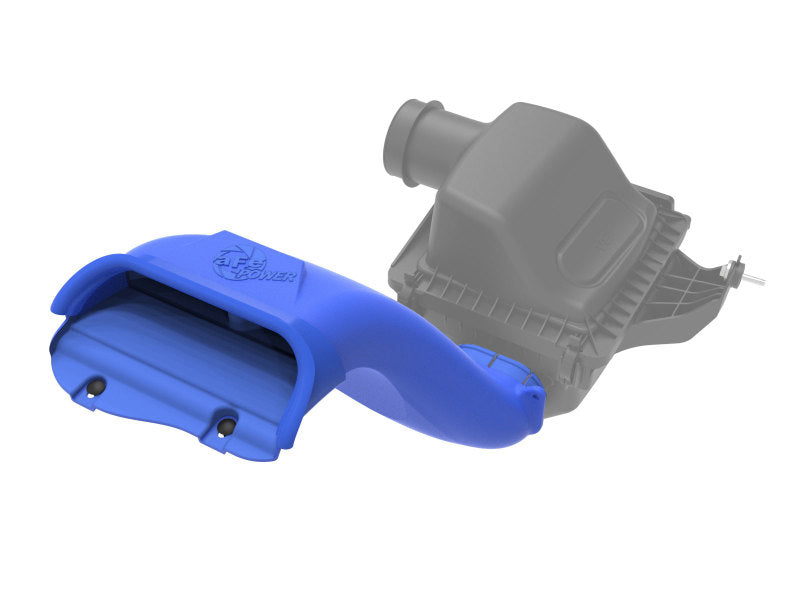 aFe Rapid Induction Dynamic Air Scoop 2021+ Ford F-150V6/V8 - Blue - Burkken Auto Parts