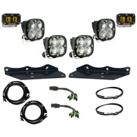 Baja Designs 17-20 Ford F-150 Raptor S2 SAE Pro Fog Pocket Kit - Amber - Burkken Auto Parts