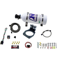 Nitrous Express 10-15 Chevrolet Camaro Nitrous Plate Kit (50-150HP) w/5lb Bottle - Burkken Auto Parts
