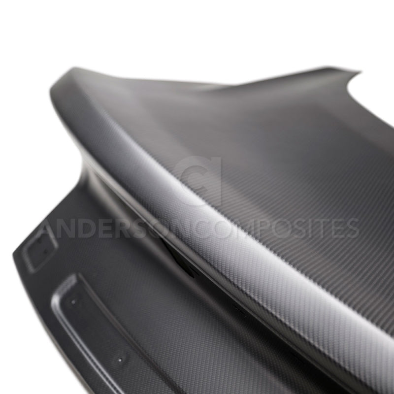 Anderson Composites 15-17 Ford Mustang Type-OE Dry Carbon Decklid - Burkken Auto Parts