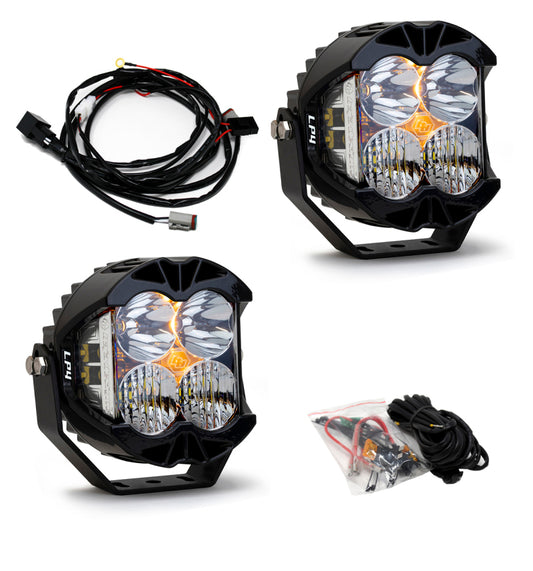 Baja Designs LP4 Pro Driving/Combo LED - Clear (Pair) - Burkken Auto Parts
