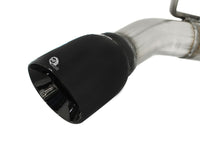 aFe MACHForce XP Exhaust 2.5in Stainless Steel CB/10-13 Chevy Camaro V6-3.6L (td) (gloss blk tip) - Burkken Auto Parts