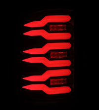 AlphaRex 07-13 GMC Sierra 1500/07-14 2500/3500HD (No Clsc/Dually) Luxx-Series LED Tail Lghts Blk Red - Burkken Auto Parts