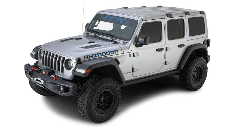 Rhino-Rack 18-20 Jeep Wrangler JL 4 Door 3 Base Backbone Mounting System - Burkken Auto Parts