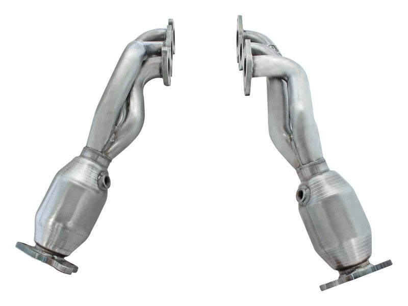 aFe 05-11 Toyota Tacoma V6-4.0L Twisted Steel 409 Stainless Steel Long Tube Header w/ Cat - Burkken Auto Parts
