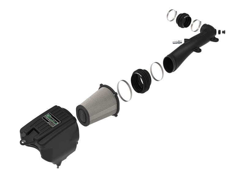 aFe Quantum Pro Dry S Cold Air Intake System 18-19 Jeep Wrangler (JL) V6-3.6L - Burkken Auto Parts
