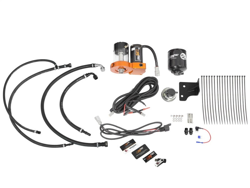 aFe Diesel Fuel Systems DFS780 Series 2017 GM Diesel 6.6L V8(td) L5P Full Time Operation 8-10PSI - Burkken Auto Parts