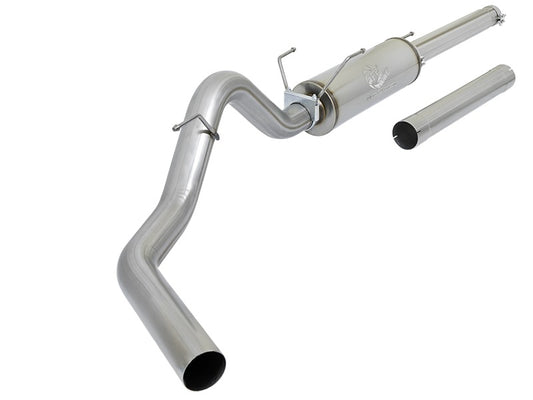 aFe LARGE Bore HD Exhausts Cat-Back SS-409 EXH CB Dodge Diesel Trucks 03-04 L6-5.9L (td) - Burkken Auto Parts