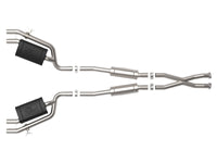 aFe Gemini XV 2.5in 304 SS Cat-Back Exhaust w/Cut-Out 18-22 Kia Stinger V6 3.3L - Burkken Auto Parts