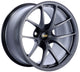 BBS RI-A 18x8.5 5x114.3 ET35 Matte Graphite Wheel -82mm PFS/Clip Required - Burkken Auto Parts