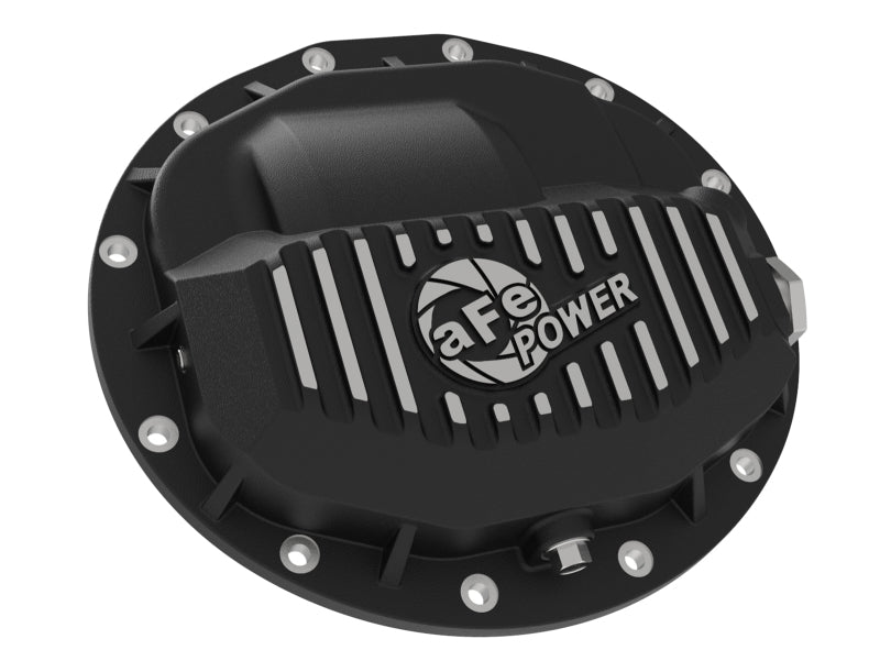 aFe Power Pro Series Front Diff Cover Black Machined & Gear Oil 13-18 Dodge Ram 2500/3500 - Burkken Auto Parts