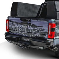 Westin 23-25 Ford F-250/350/450/550/600 HDX Bandit Rear Bumper - Black
