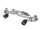 aFe MACHForce XP 2.25in-2.5in 304SS Exhaust Cat-Back 20-22 Porsche Cayman GT4 (718) - Carbon Tips - Burkken Auto Parts