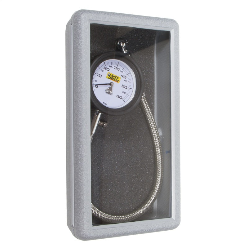 Autometer NASCAR Performance 60PSI Lo-Pressure Tire Pressure Gauge - Burkken Auto Parts