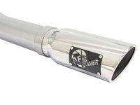 aFe MACHForce XP Exhaust 3in-3.5in SS Single Side Ext CB w/ Polished Tips 15 Ford F150 V8 5.0L CC/SB - Burkken Auto Parts
