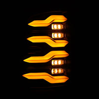 AlphaRex 09-18 Dodge Ram Luxx-Series LED Tail Lights Alpha-Black w/ Activation Light & Seq. Signal - Burkken Auto Parts