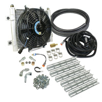 BD Diesel Xtruded Trans Oil Cooler - 5/8 inch Cooler Lines - Burkken Auto Parts