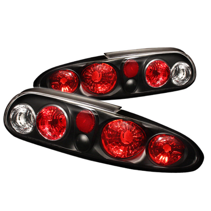 Spyder Chevy Camaro 93-02 Euro Style Tail Lights Black ALT-YD-CCAM98-BK - Burkken Auto Parts