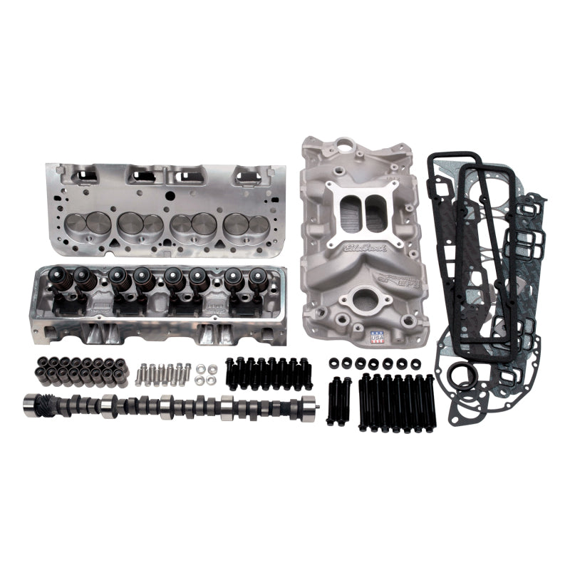 Edelbrock Power Package Top End Kit E-Street and Performer SBC - Burkken Auto Parts