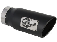aFe Gemini XV 3in 304 SS Cat-Back Exhaust 19-21 Ram 1500 V8 5.7L Hemi w/ Black Tips - Burkken Auto Parts