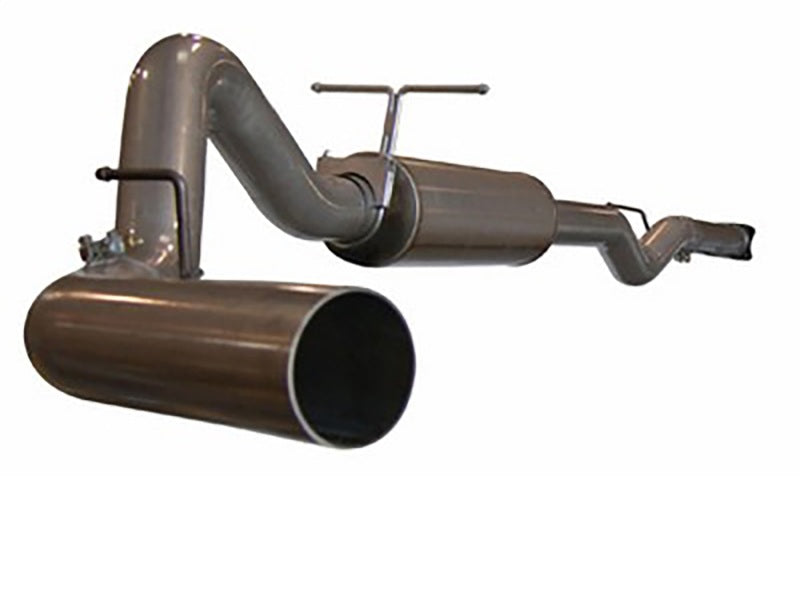 aFe LARGE Bore HD Exhausts Cat-Back SS-409 EXH CB GM Diesel Trucks 06-07 V8-6.6L (td) LLY/LBZ - Burkken Auto Parts