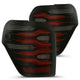 AlphaRex 10-21 Toyota 4Runner LUXX LED Taillights Blk/Red w/Activ Light/Seq Signal - Burkken Auto Parts