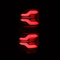 AlphaRex 14-21 Toyota Tundra LUXX LED Taillights Alpha Blk w/Activ Light/Seq Signal - Burkken Auto Parts