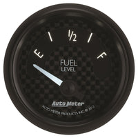 Autometer GT Series 52mm Short Sweep Electronic 0-90 ohms Fuel Level (For most 65-97 GM) - Burkken Auto Parts