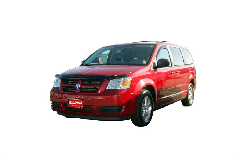 AVS 08-16 Chrysler Town & Country Ventvisor Outside Mount Window Deflectors 2pc - Smoke - Burkken Auto Parts