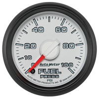 Autometer Factory Match 52.4mm Full Sweep Electronic 0-100 PSI Fuel Pressure Gauge Dodge - Burkken Auto Parts