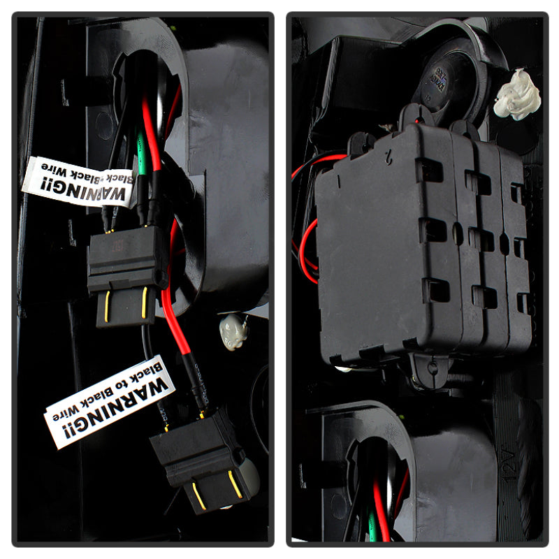 Spyder Chevy Silverado 1500 03-06 (Does Not Fit Stepside)LED Tail Lights Smke ALT-YD-CS03-LED-SM - Burkken Auto Parts