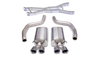 Corsa 2012-2013 Chevrolet Corvette C6 ZR1 Sport Cat-Back Dual Rear Exit w/ Twin 4.0in Pol Tips - Burkken Auto Parts