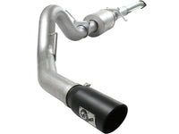 aFe Atlas Exhaust 4in Aluminized Cat-Back w/ 304 SS Black Tip 11-13 Ford F-150 EcoBoost V6 3.5L (tt) - Burkken Auto Parts