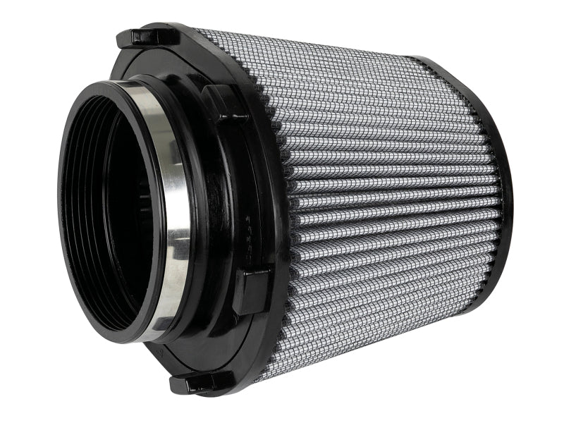 aFe MagnumFLOW Pro DRY S Air Filter 5F x (9 x 7-1/2)B SO x (6-3/4 x 5-1/2)T (INV) x 7H in - Burkken Auto Parts