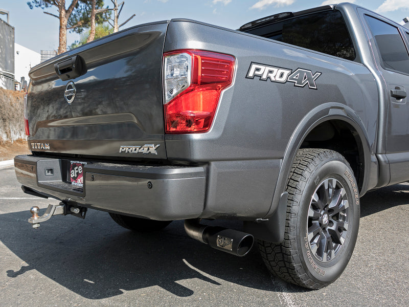aFe MACHForce XP 2.5in Cat-Back Exhaust System w/ Black Tip Nissan Frontier 17-19 V8-5.6L - Burkken Auto Parts