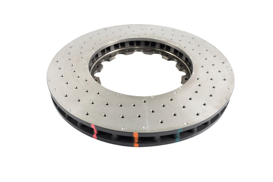 DBA 19+ Chevrolet Camaro ZL1 (w/ NAS Nuts) 5000 Series Cross Drilled & Dimpled KP Brake Rotor