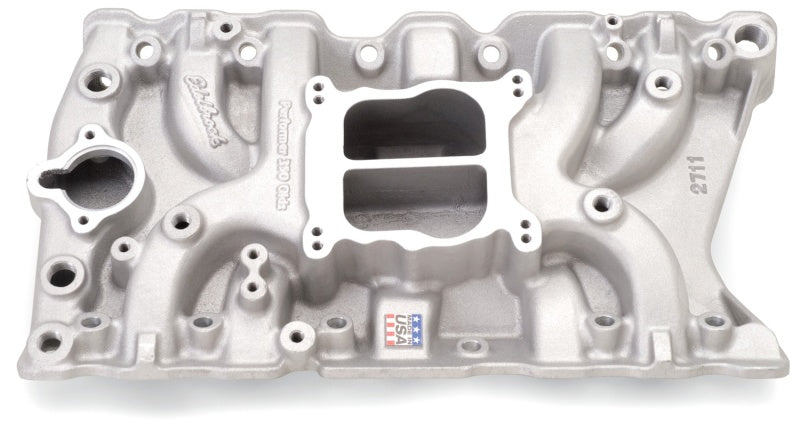 Edelbrock Performer Olds 350 Manifold (Non-Egr) - Burkken Auto Parts