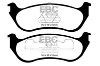 EBC 95-97 Ford Crown Victoria 4.6 (ABS) (Steel PisTons) Greenstuff Rear Brake Pads - Burkken Auto Parts