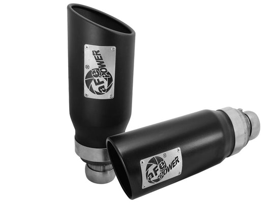 aFe Power 09-15 Dodge Ram 3.0L/5.7L Black Exhaust Tip Upgrade - Burkken Auto Parts