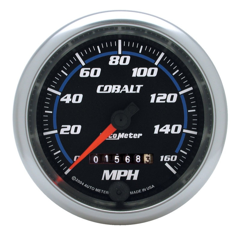 AutoMeter Gauge Speedometer 3-3/8in. 160MPH Mechanical Cobalt - Burkken Auto Parts