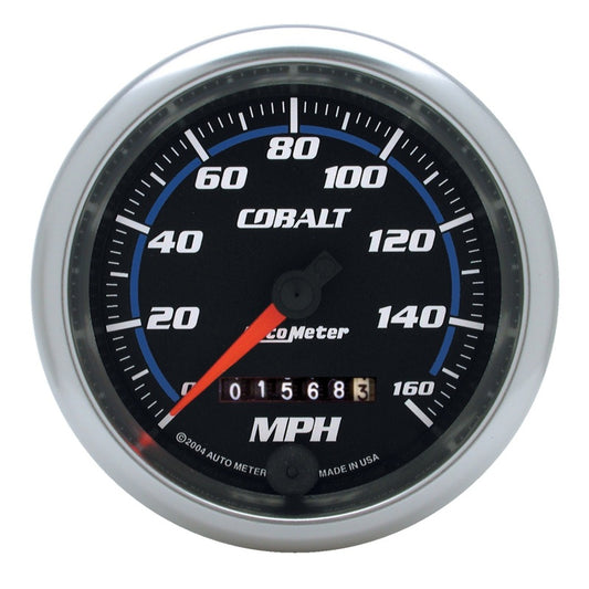 AutoMeter Gauge Speedometer 3-3/8in. 160MPH Mechanical Cobalt - Burkken Auto Parts