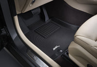3D MAXpider 22-24 Audi Q4 E-TRON / 22-24 Audi Q4 E-TRON Sportba Kagu 1st Row Floormats - Black - Burkken Auto Parts