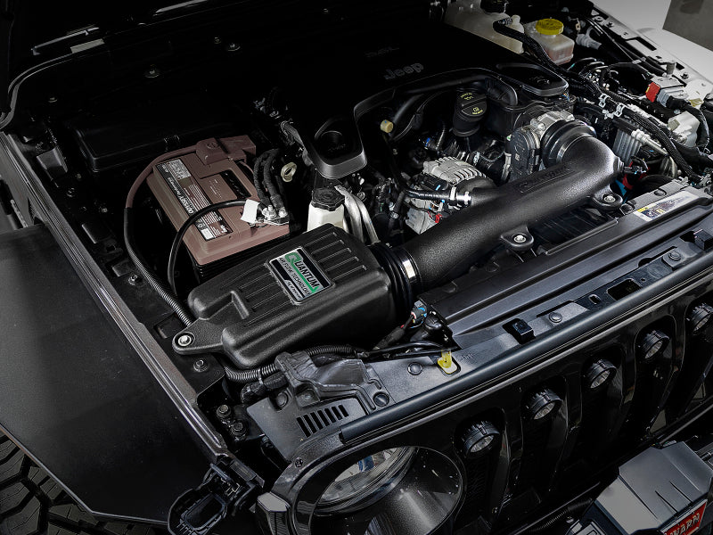 aFe Quantum Pro 5R Cold Air Intake System 18-19 Jeep Wrangler (JL) V6-3.6L - Burkken Auto Parts