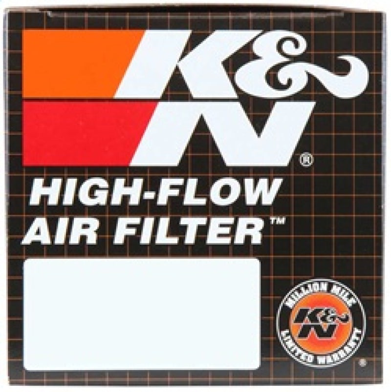 K&N Filter Universal Rubber Filter 2 3/4 inch 10 Degree Flange 4 inch OD 5 inch Height - Burkken Auto Parts