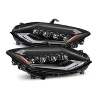 AlphaRex 23-24 Nissan Z NOVA-Series LED Projector Headlights Alpha-Blk w/Activation Light & Seq.Sig - Burkken Auto Parts