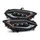 AlphaRex 23-24 Nissan Z NOVA-Series LED Projector Headlights Alpha-Blk w/Activation Light & Seq.Sig - Burkken Auto Parts
