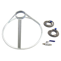 Nitrous Express Bottle Transfer Kit (Complete w/Stand Control Valve & Lines) - Burkken Auto Parts
