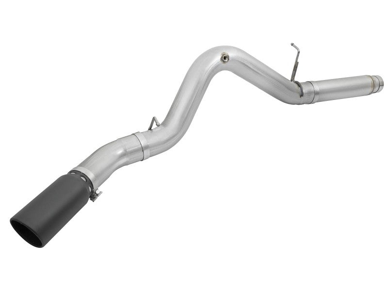 aFe Atlas Exhaust 5in DPF-Back Aluminized Steel w/ Black Tips 16-17 GM Diesel Truck V8-6.6L (td) - Burkken Auto Parts