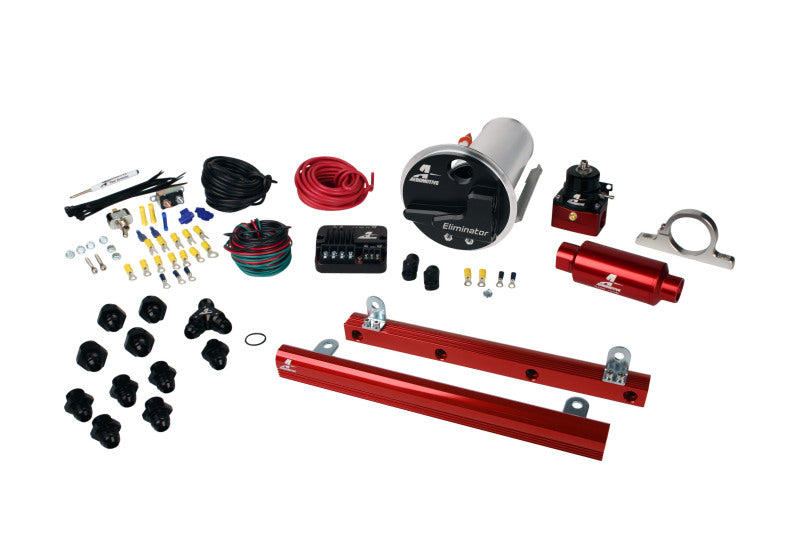 Aeromotive 07-12 Ford Mustang Shelby GT500 5.4L Stealth Eliminator Fuel System (18683/14144/16306) - Burkken Auto Parts