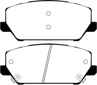 EBC 2019+ Hyundai Veloster (2nd Gen) 2.0L Turbo N Greenstuff Front Brake Pads - Burkken Auto Parts